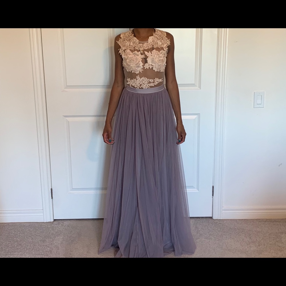 Purple tulle skirt - Picture 1 of 5